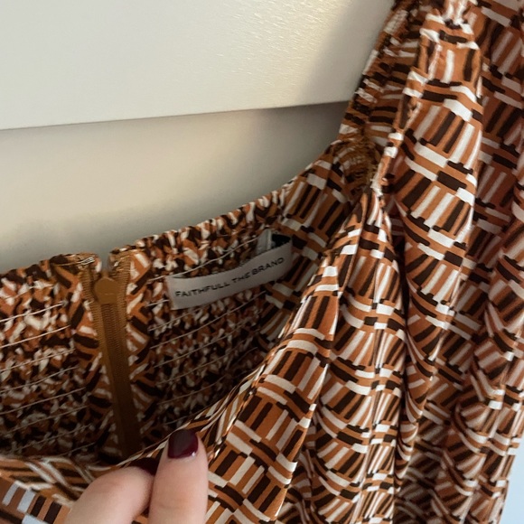 Faithful The Brand mini puff sleeve dress - Picture 3 of 6